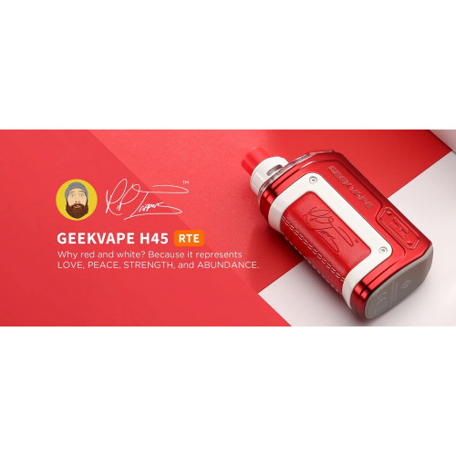 GeekVape H45 Aegis Hero 2 RTE Red White