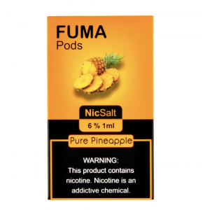 Картриджи для JUUL - FUMA Pure Pineapple 6% 4шт или 1шт.