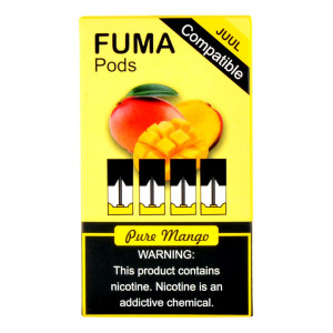 Картриджи для JUUL - FUMA Pure Mango 6%  4шт или 1шт. 