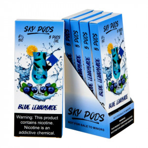 Картриджи для JUUL - Sky  Blue lemonade – 6% 5шт или 1шт.
