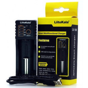  Интеллектуальное зарядное устройство  LiitoKala Lii-100 